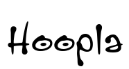Hoopla Font Image
