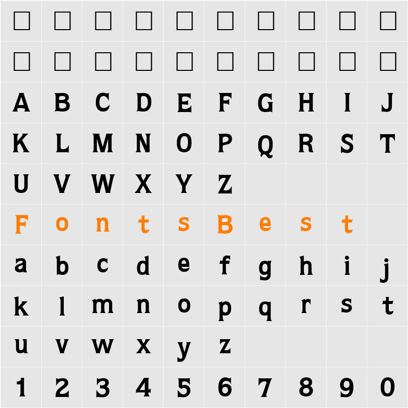 Quorum Character Map