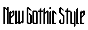 New Gothic Style