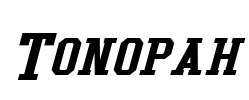 Tonopah Font Image