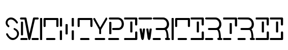 Smith-TypewriterFree Font Image