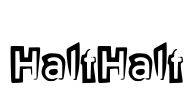 HalfHalf Font Image