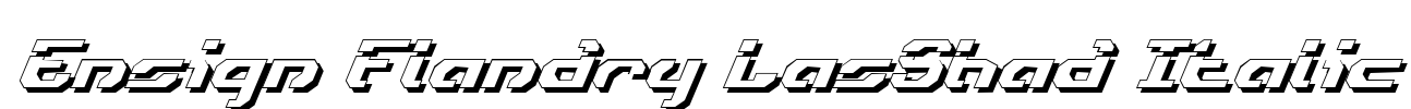 Ensign Flandry LasShad Italic