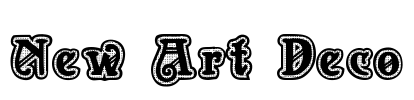 New Art Deco Font Image
