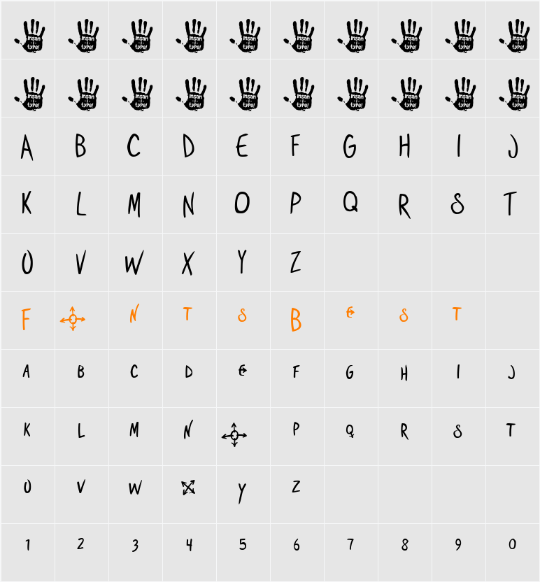 Shoestore Character Map