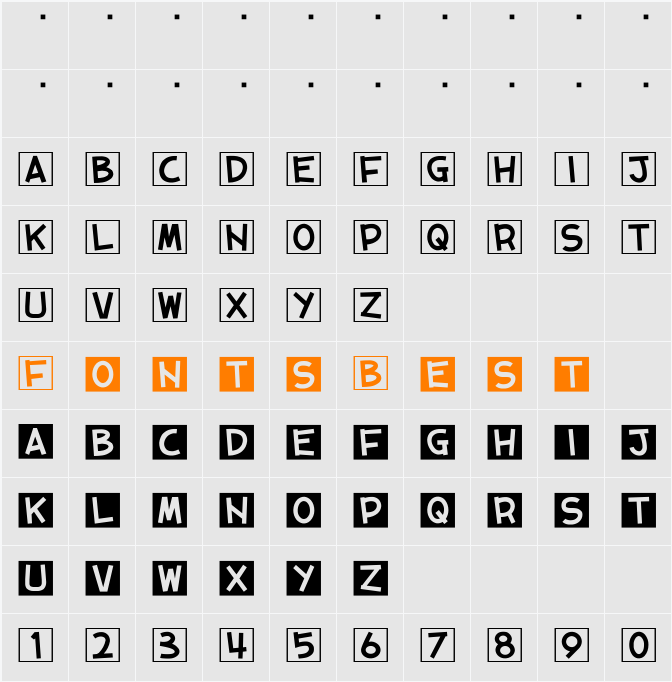 cube vol.2 Character Map
