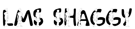 LMS Shaggy Font Image