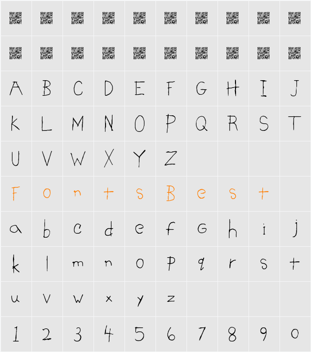 BrightSigns Character Map