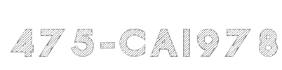 475-CAI978 Font Image
