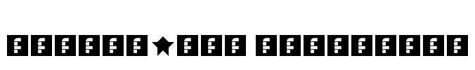 terminally chisseled Font Image