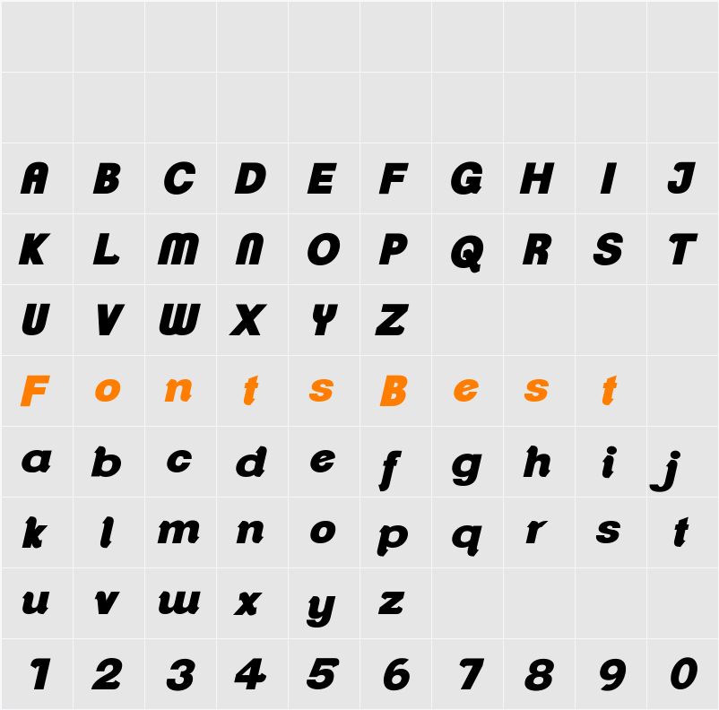 ClementePDar Character Map