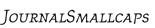 JournalSmallcaps