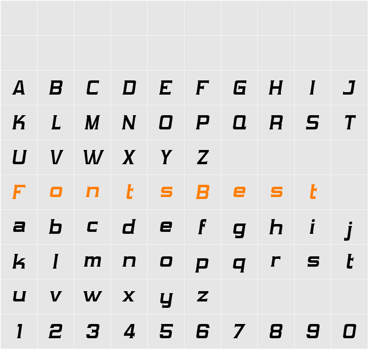 Vibrocentric Character Map