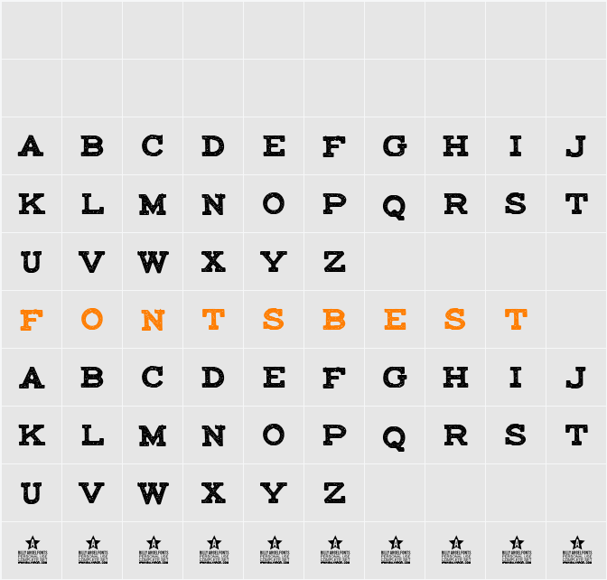 maccrap asphalt personal use Character Map