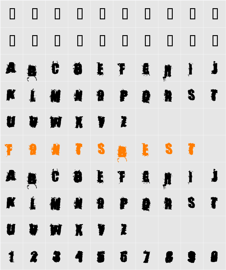 Stone Cold Character Map