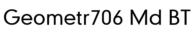 Geometr706 Md BT