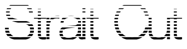 Strait Cut Font Image