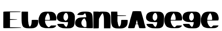 ElegantAgege Font Image