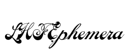 LHFEphemera Font Image
