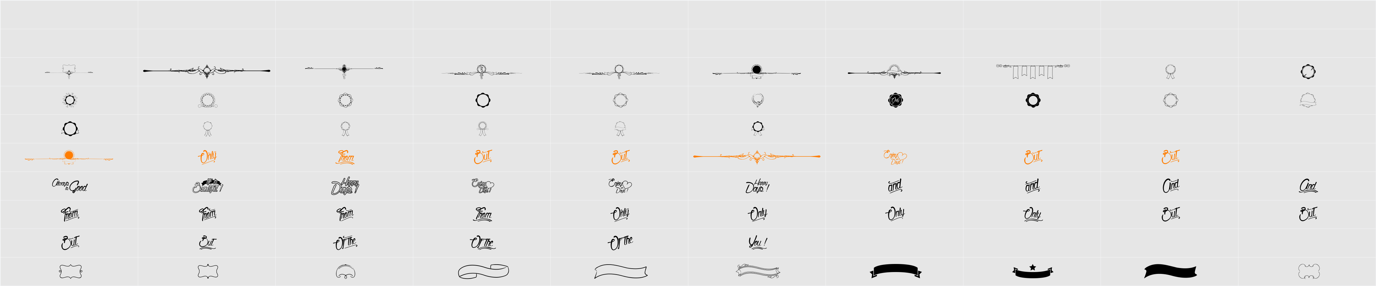 From this Moment Character Map