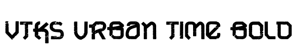 VTKS URBAN TIME bold