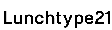 Lunchtype21 Font Image