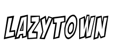 LAZYTOWN Font Image