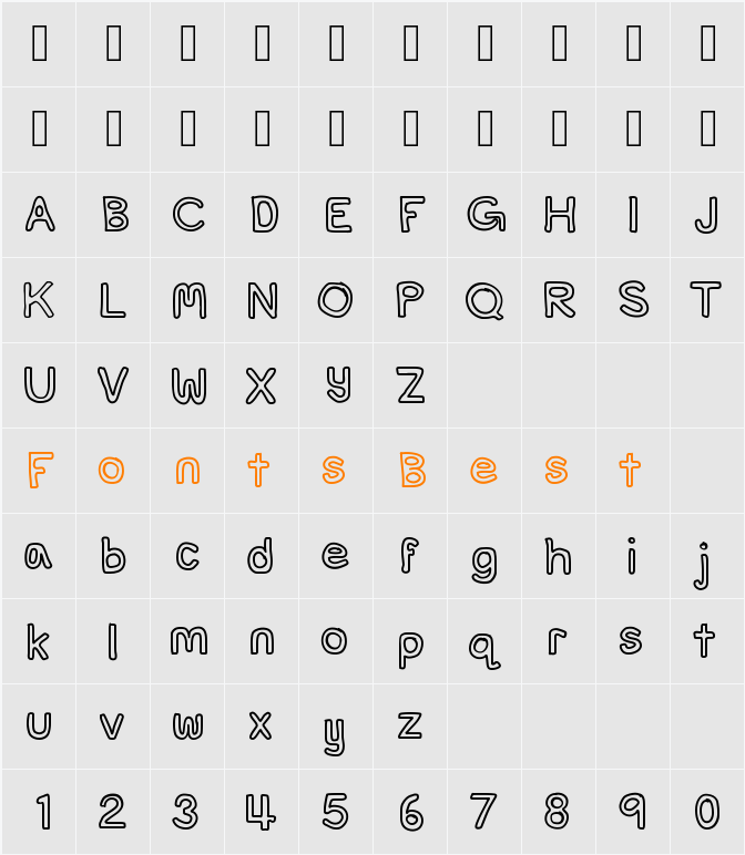 Popsicle Character Map