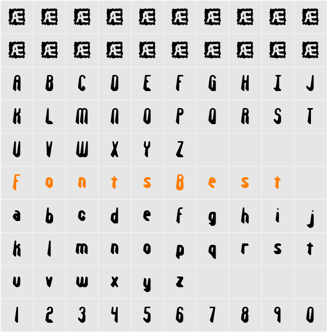 Withstand (BRK) Character Map