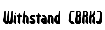 Withstand (BRK)