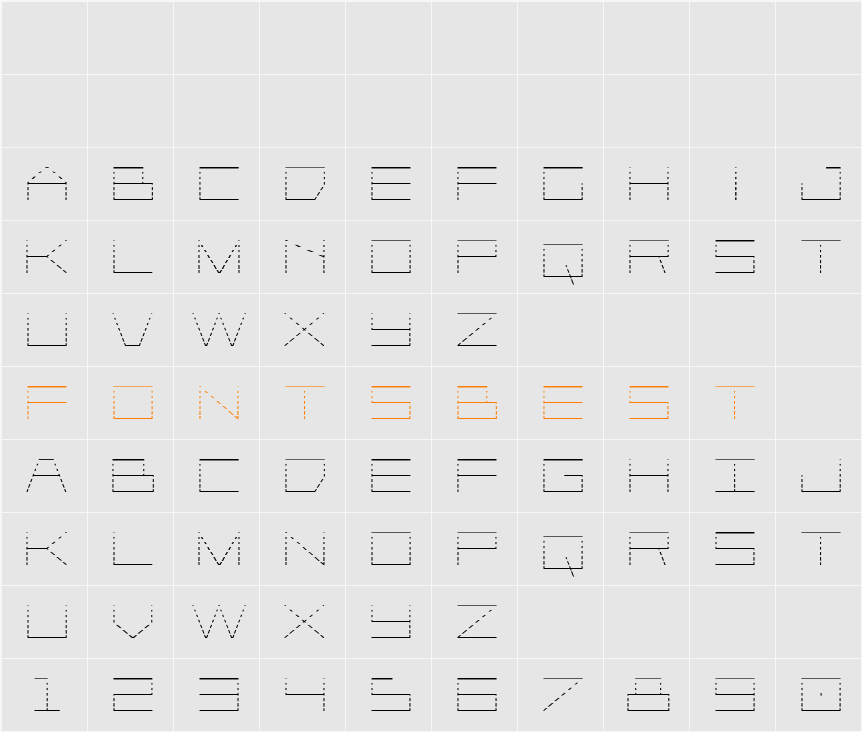 Player 1 Up Gradient Character Map