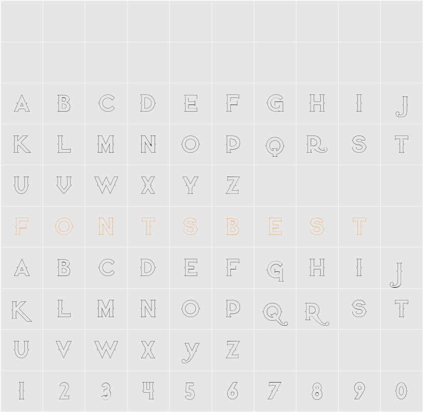 Quiet the Thief Character Map