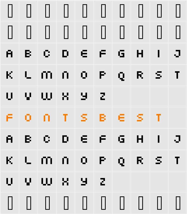 FFF Atlantis  Trial Character Map