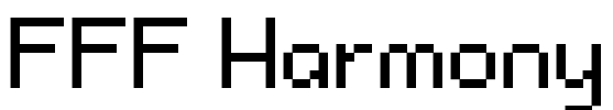 FFF Harmony Font Image