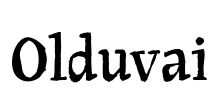 Olduvai Font Image
