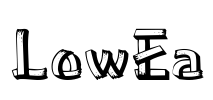 LowEa Font Image