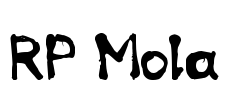 RP Mola Font Image