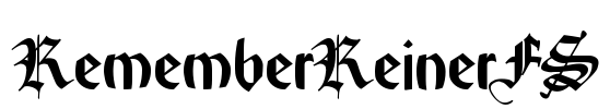 RememberReinerFS
