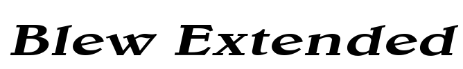 Blew Extended