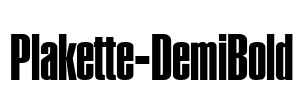 Plakette-DemiBold