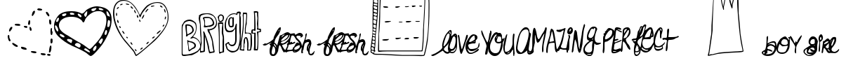 MTF Doodlewhats Font Image