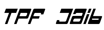 TPF Jaib Font Image