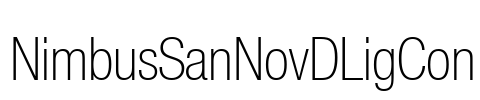 NimbusSanNovDLigCon