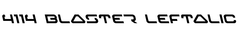 4114 Blaster Leftalic