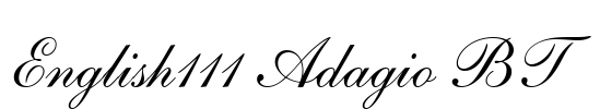 English111 Adagio BT