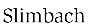 Slimbach Font Image