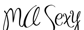 MA Sexy Font Image