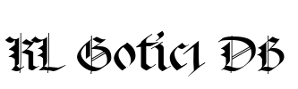 KL Gotic1 DB