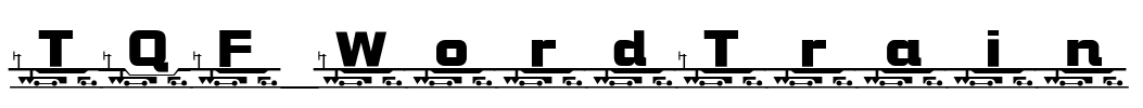 TQF_WordTrain Font Image