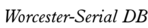 Worcester-Serial DB